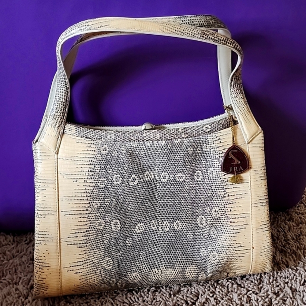 Vintage JRA Crocodile Purse
